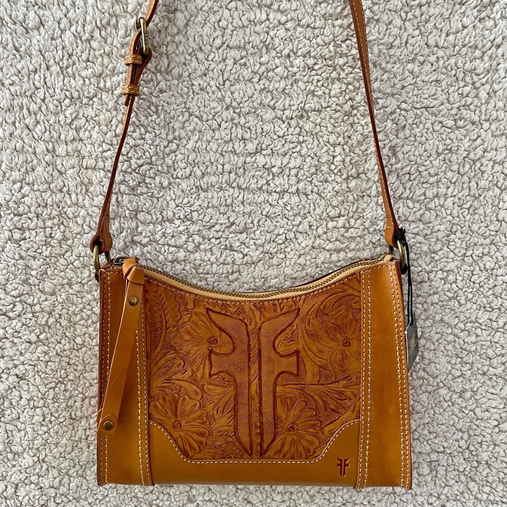 Frye Melissa Artisan Zip Crossbody Bag